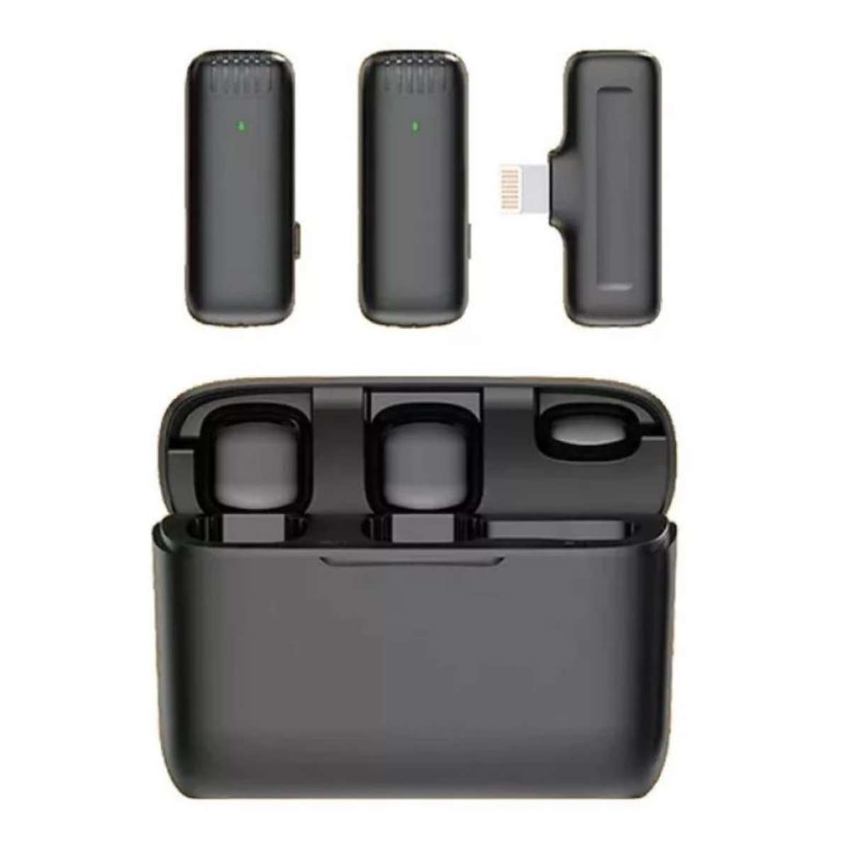 Miniatura 7 de Microfono de Solapa Recargable Dual